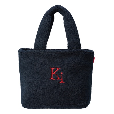  KiKKi モコモコ刺繍入りトートBAG - 746392