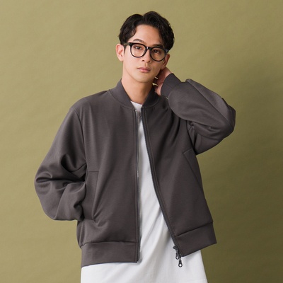 Lucca Uomo alla moda ダンボールニットブルゾン