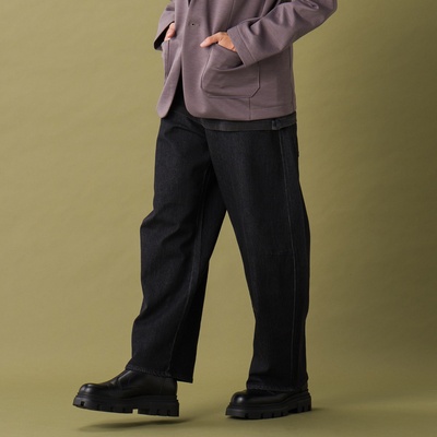 Lucca Uomo alla moda 立体ワイドデニム