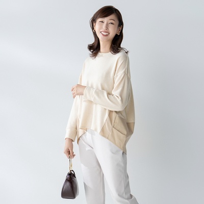 day to day 立体バックテールデザインプルオーバー