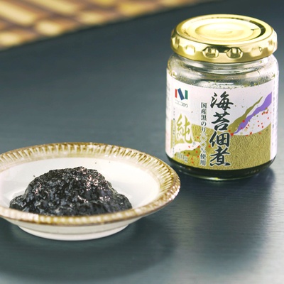 ニコニコのり 国産黒のり使用海苔佃煮8個セット