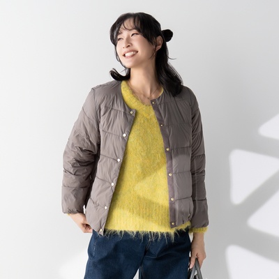  MERCI GRACE撥水防風洗えるショート丈中わたコート - 748407