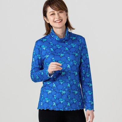  PALLE&Annika Huett プリントハイネックプルオーバー - 748675