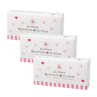 ピンククロス 飲むヒアルロン酸プレミアム11特別パック 90粒