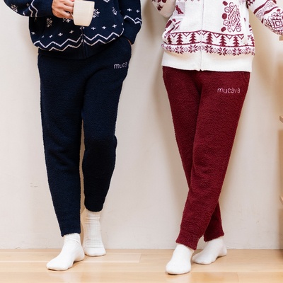 mucava モールニットジョガーパンツ