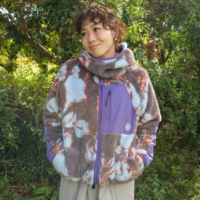 Carney バラクラバ付き 温もりボアフリースジャケット