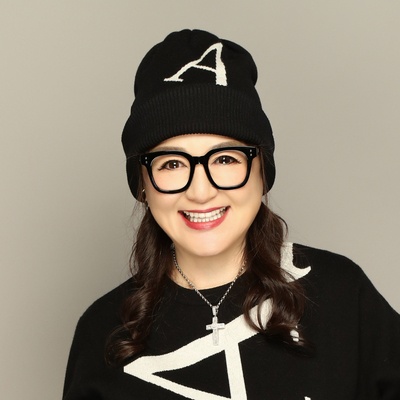  Anne Coquine 渾身の柄違いジャカードニットキャップ - 749780