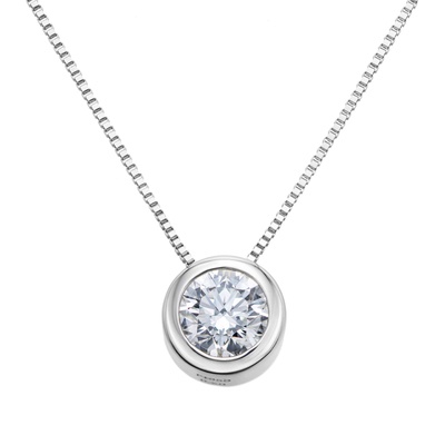 Dカラーダイヤモンド PT950 ペンダント 0.5ctUP