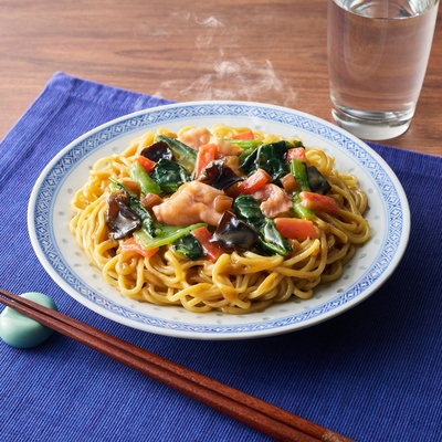  冷凍完全メシDELI 五目あんかけ焼そば6食 - 750063