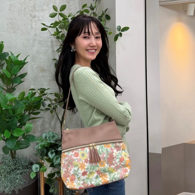 IM リバティプリント 2wayデザインショルダーバッグ