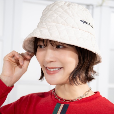  calma キルトバケットハット - 750289