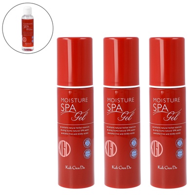 江原道オールインワンモイスチャージェル3本＋クレンジング80mL