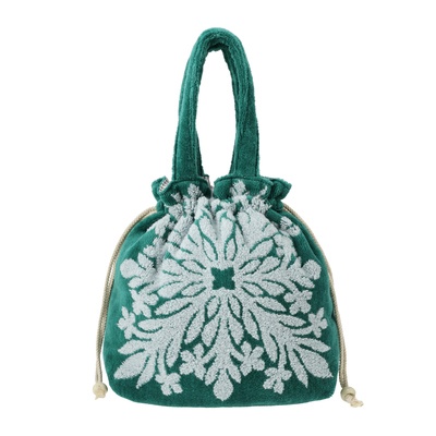 キャシーマム モアニ 巾着トートバッグ縦25×横32×マチ9cm