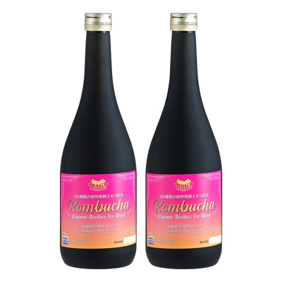  ビューティーコンブチャ 本格発酵ドリンク 720ml 2本 - 750452