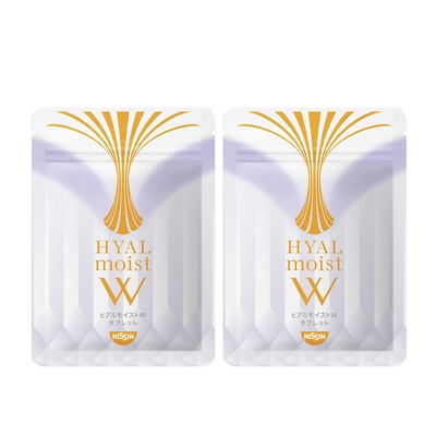 日清食品ヒアルモイストWタブレット2袋セット