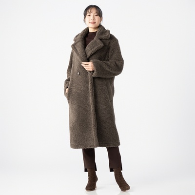 MASAGO ボリューミーボアコート