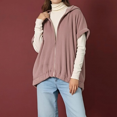  Provador 暖かマシュマロフーディーベスト - 750509