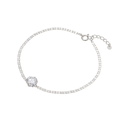 PT950/850合成モアッサナイト  ブレスレット 1.0ctUP