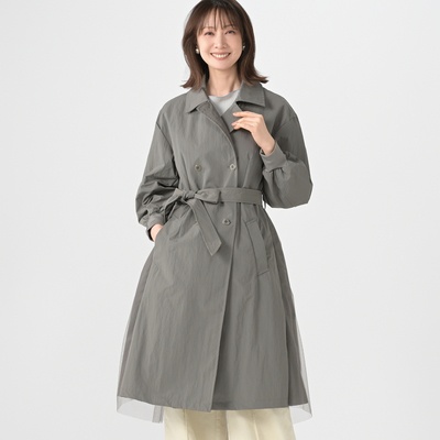 Remite バックチュールトレンチコート