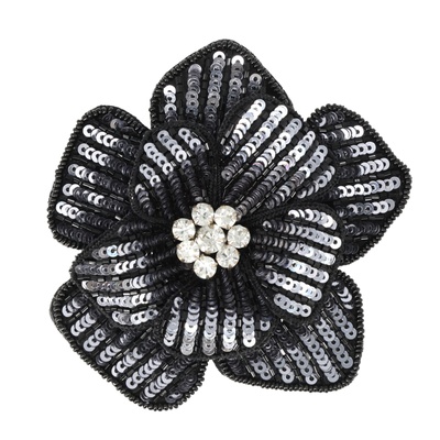 Jinka Nezu スパングル フラワー マグネット ブローチ