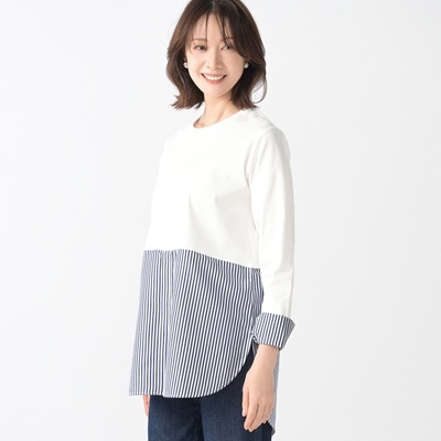 UNFILO シャツコンビレイヤードT