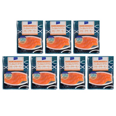  目利きが選んだスモークサーモントラウト 70g×7 計490g