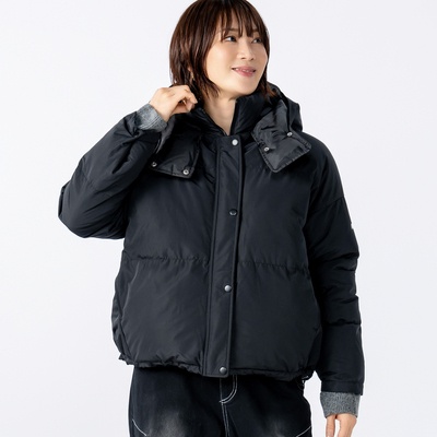  PERSONS フード付きパフブルゾン - 750892