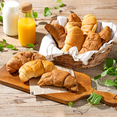 COMO毎日食べたいクロワッサン3種セット 計24袋