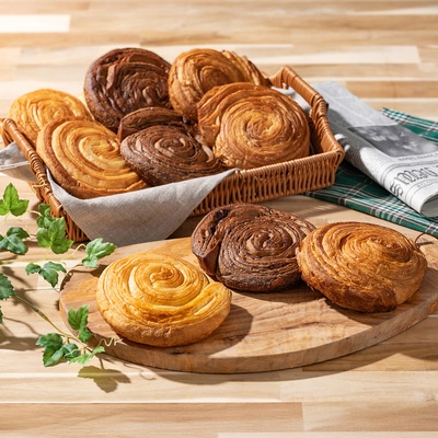 COMOふんわりデニッシュ3種セット 計18袋