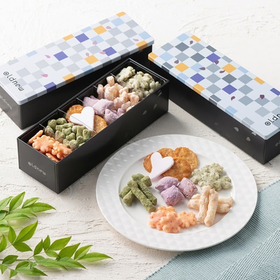  京寿楽庵 OLDNEW-彩- あられ 3缶 - 751032