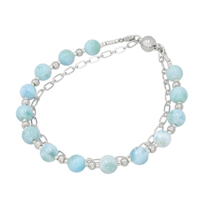 越田雅哉ラリマーデザインブレスレット