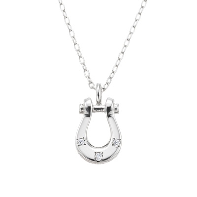 LA SOMA ダイヤモンド ホースシューペンダント