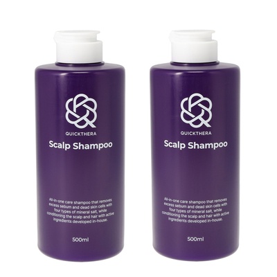 クイックテラ ALL IN ONEスカルプシャンプー500ml2個セット
