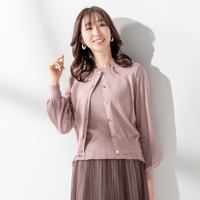 anatelier 着回し抜群！大人のニットアンサンブル