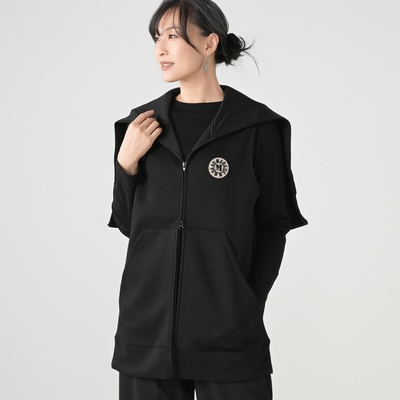 MASAGO ダンボールニットフード付きベスト