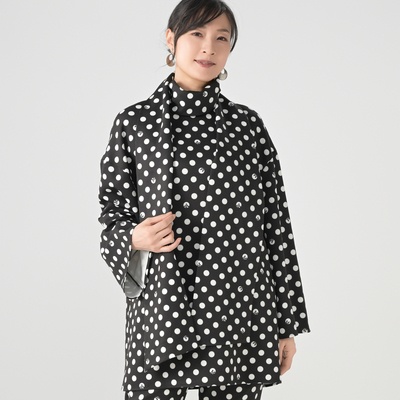 MASAGO ダブルクロスタイ付きプルオーバー