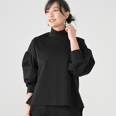 MASAGO ストレッチジャージプルオーバー