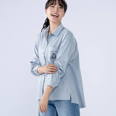 わちふぃーるど ダヤンのいちご摘みシャツ