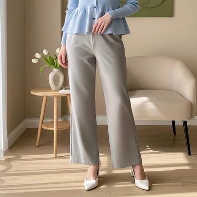  Provador 日本製美脚シリーズ ハイテンションワイドパンツ - 751560