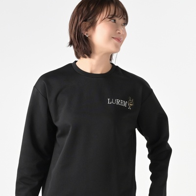 LUREM ロゴ刺繍ロングスリーブTシャツ