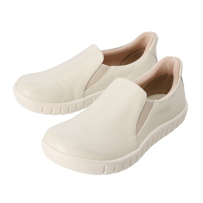 ドルチェ 牛革ベアフットスリッポンシューズ