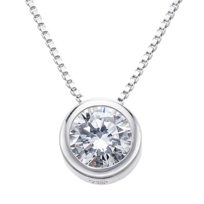 Dカラーダイヤモンド PT950 ペンダント 1.0ctUP