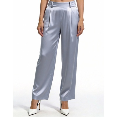 FEE CERISE サテンワイドパンツ