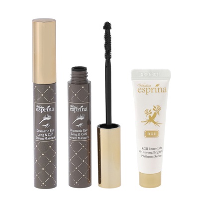 エスプリーナドラマティックアイ美容液マスカラ2P+セラム特別セット