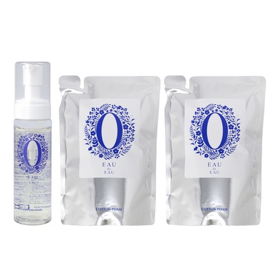 オーデュオーコットンフォームマーベラスモイスト1本+レフィル2個