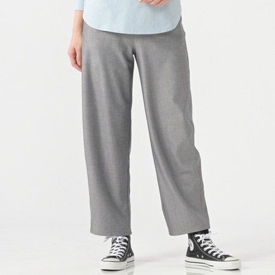  BOBSON SunSister ストレッチニットデニム調カービーパンツ - 751840