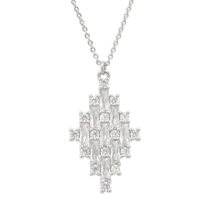  JinkaNezu CZ ダイヤシェイプ プチペンダント - 751860