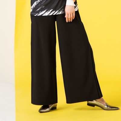 BOUTIQUE JUNKO サイドタックワイドパンツ