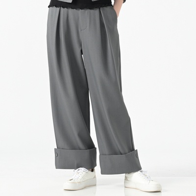 YukaKoshino ワイドターンバックパンツ