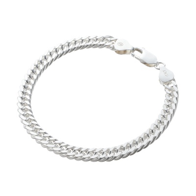 UNOAERRE シルバー925 グルメッタチェーン ブレスレット